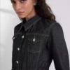 DENIMJACKE MIT KONTRASTSTICHEN DENIMJACKE MIT KONTRASTSTICHEN