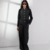 DENIMJACKE MIT KONTRASTSTICHEN DENIMJACKE MIT KONTRASTSTICHEN