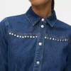 Denimkleid mit Nieten Denimkleid mit Nieten