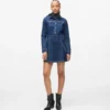 Denimkleid mit Nieten Denimkleid mit Nieten