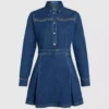 Denimkleid mit Nieten Denimkleid mit Nieten
