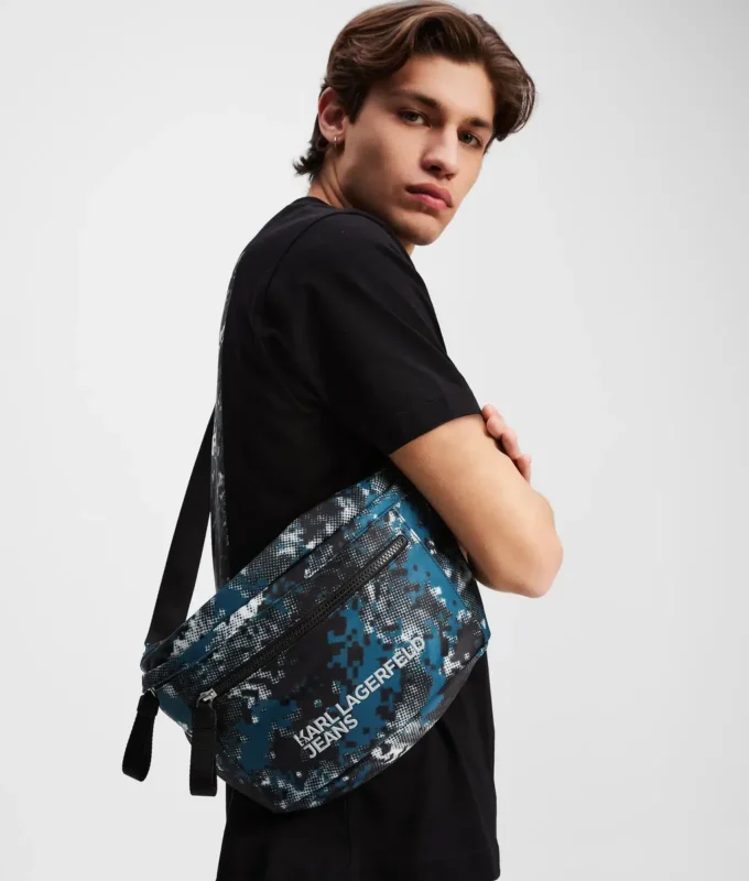 DIGITAL BEDRUCKTE NYLON-GÜRTELTASCHE DIGITAL BEDRUCKTE NYLON-GÜRTELTASCHE