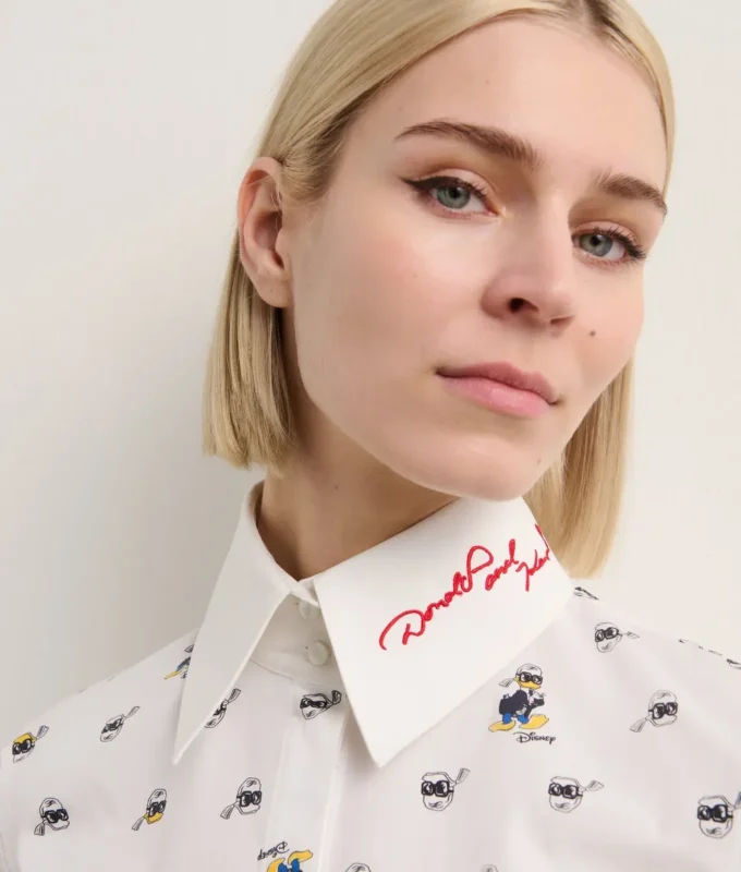 DISNEY X KL BLUSE MIT ALLOVER-PRINT DISNEY X KL BLUSE MIT ALLOVER-PRINT