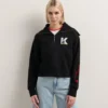 DISNEY X KL HALB-ZIP-SWEATSHIRT