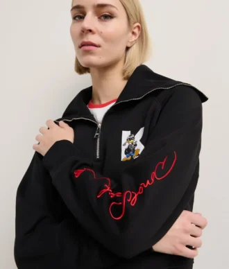 disney x kl halb zip sweatshirt 2 330x388 - DISNEY X KL HALB-ZIP-SWEATSHIRT