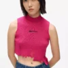 Distressed-Strickoberteil Distressed-Strickoberteil