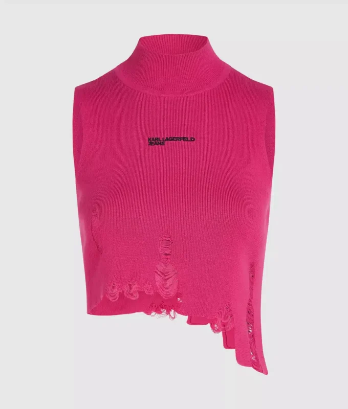 Distressed-Strickoberteil Distressed-Strickoberteil