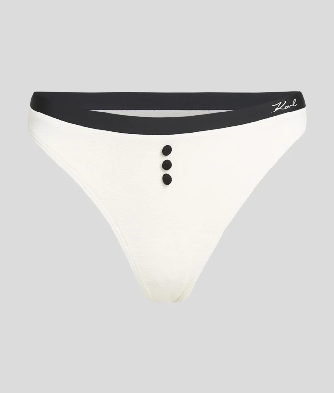 EINFARBIGE BIKINIHOSE