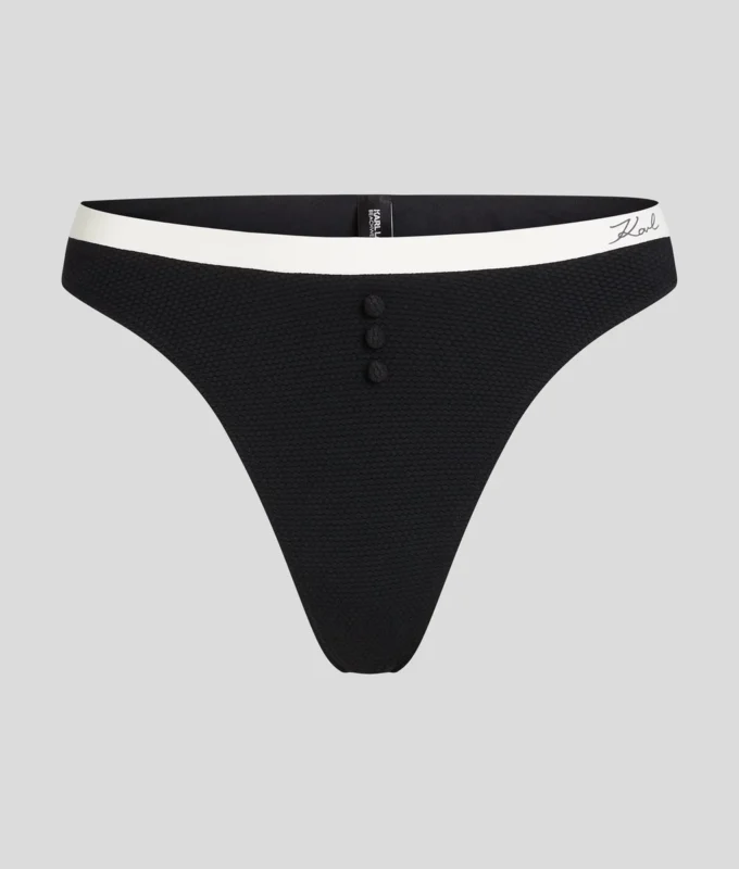 EINFARBIGE BIKINIHOSE