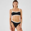 EINFARBIGE BIKINIHOSE