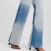 ENTSPANNTE COLOR-BLOCK-JEANS