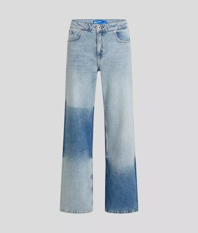 ENTSPANNTE COLOR-BLOCK-JEANS