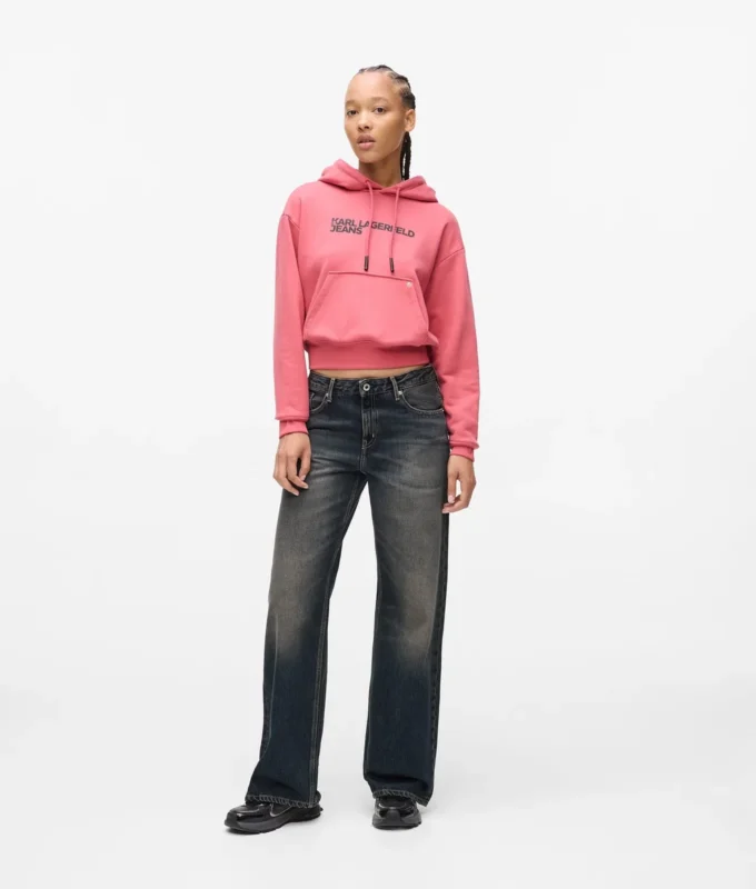 Entspannte Jeans mit mittlerer Leibhöhe