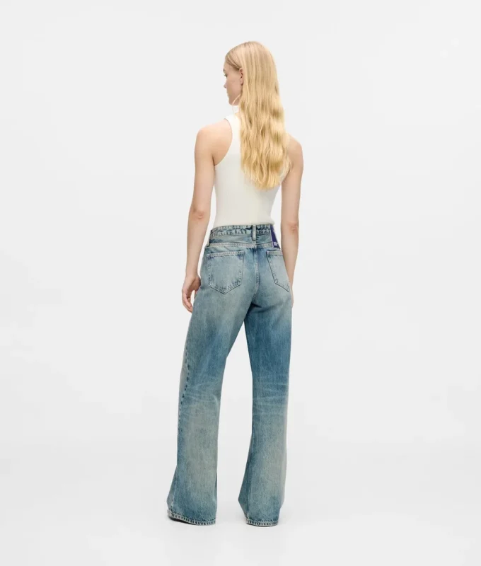 Entspannte Jeans mit mittlerer Leibhöhe