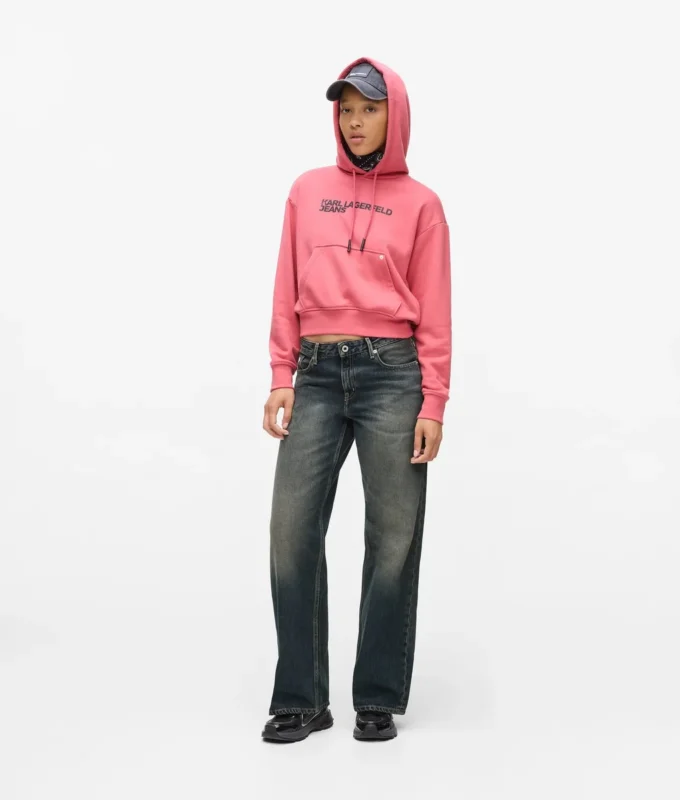 Entspannte Jeans mit mittlerer Leibhöhe