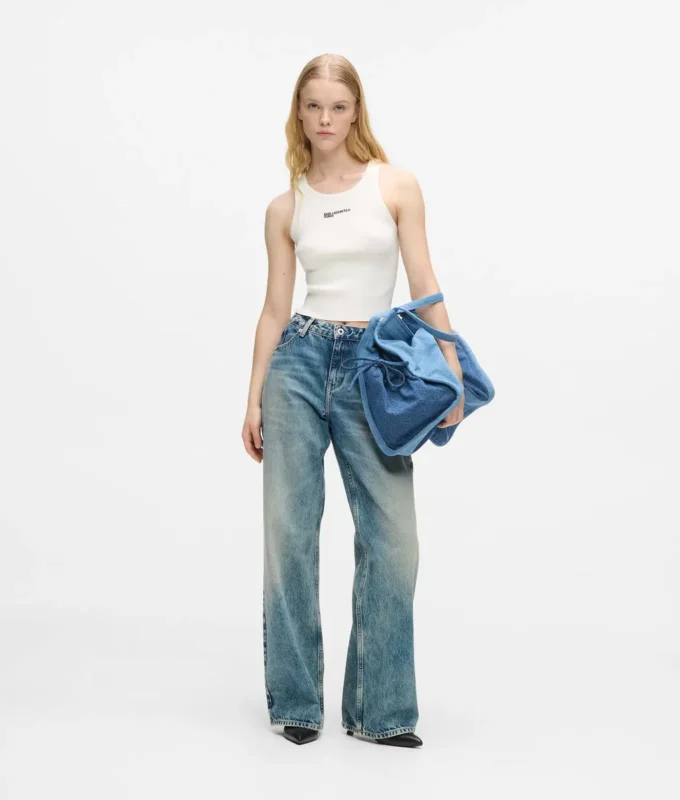 Entspannte Jeans mit mittlerer Leibhöhe