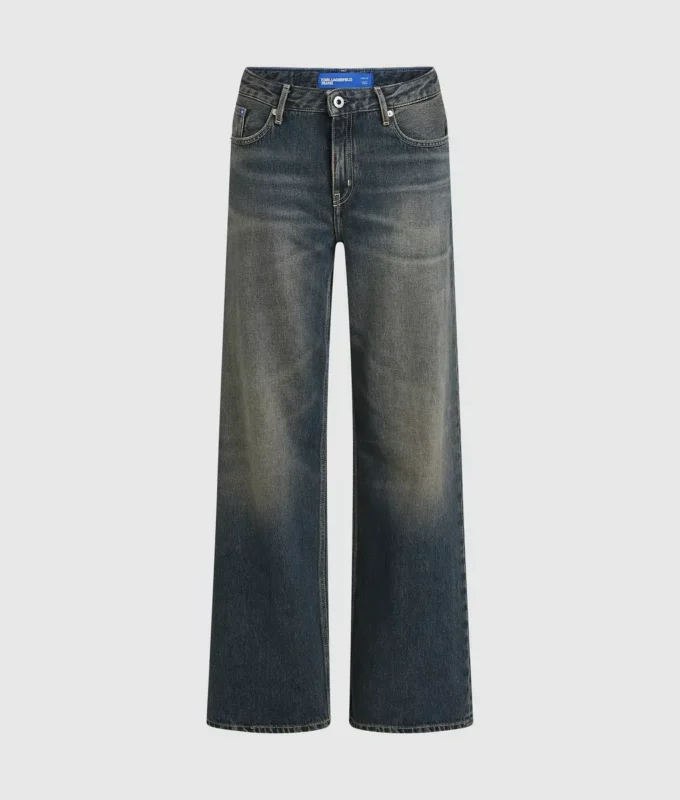 Entspannte Jeans mit mittlerer Leibhöhe