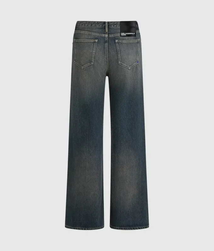 Entspannte Jeans mit mittlerer Leibhöhe