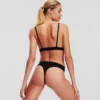 ESSENTIAL LOGO PLUNGE BRALETTE