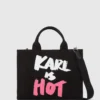 Exklusive mittelgroße Tragetasche „Karl is hot“ Exklusive mittelgroße Tragetasche „Karl is hot“