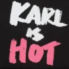 Exklusive mittelgroße Tragetasche „Karl is hot“ Exklusive mittelgroße Tragetasche „Karl is hot“