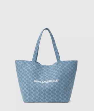 Exklusive Monogram-Denim-Shopper