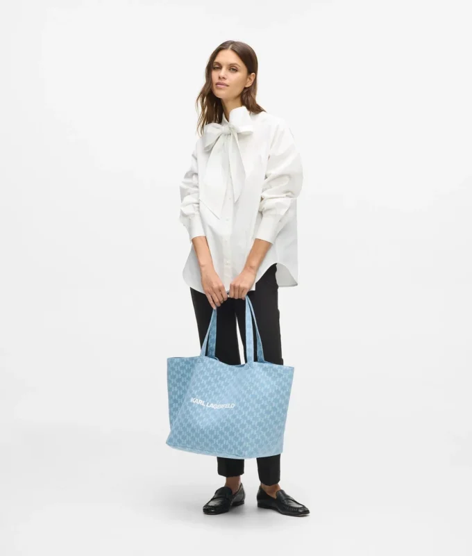 Exklusive Monogram-Denim-Shopper Exklusive Monogram-Denim-Shopper