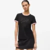 Exklusives Autograph-T-Shirt mit Strasssteinen