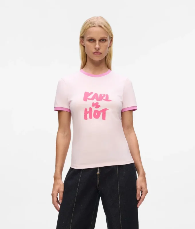 Exklusives „Karl is hot”-T-Shirt