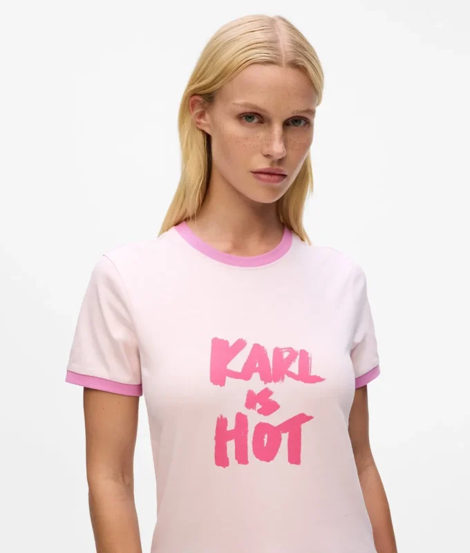 Exklusives „Karl is hot”-T-Shirt