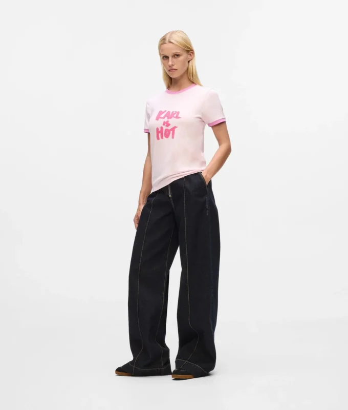Exklusives „Karl is hot”-T-Shirt