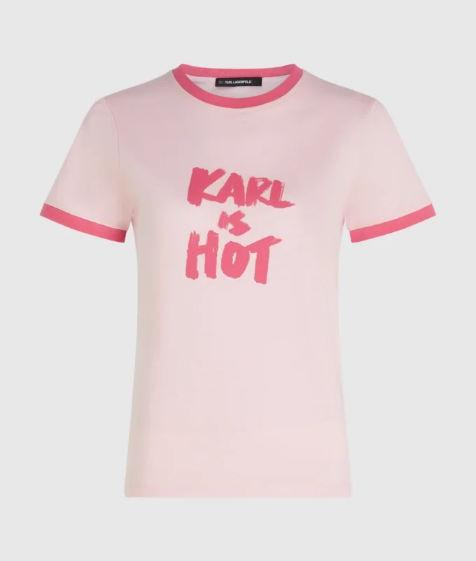 Exklusives „Karl is hot”-T-Shirt