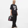 Exklusives, locker geschnittenes T-Shirt „Karl told me”