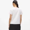 Exklusives T-Shirt mit Strass-Logo Exklusives T-Shirt mit Strass-Logo