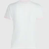 Exklusives T-Shirt mit Strass-Logo Exklusives T-Shirt mit Strass-Logo