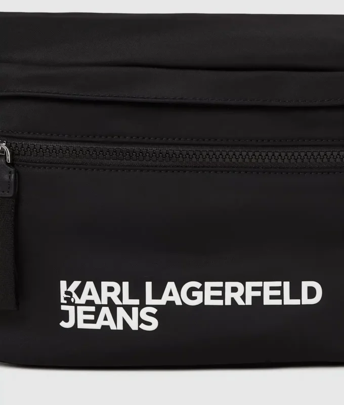 Extra große Gürteltasche mit Logo
