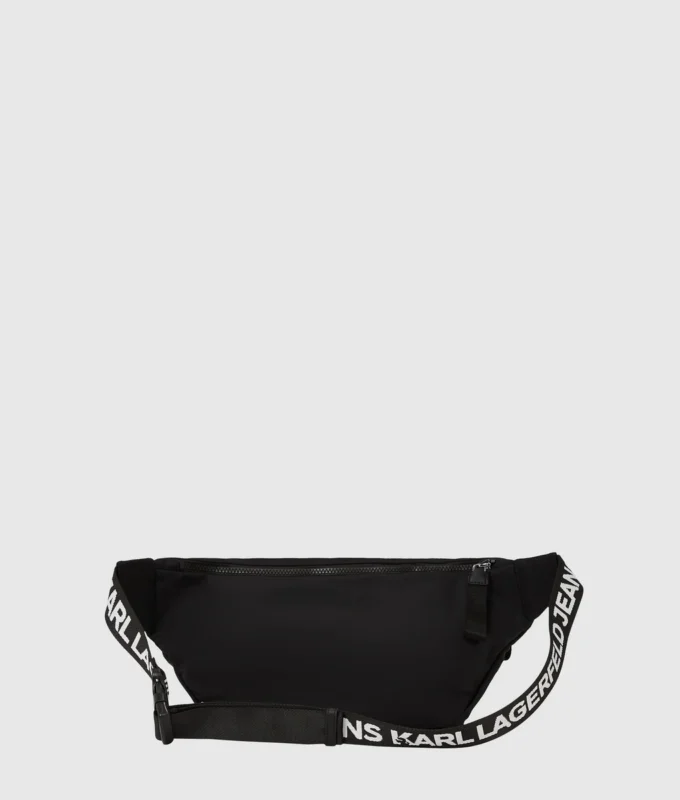 Extra große Gürteltasche mit Logo