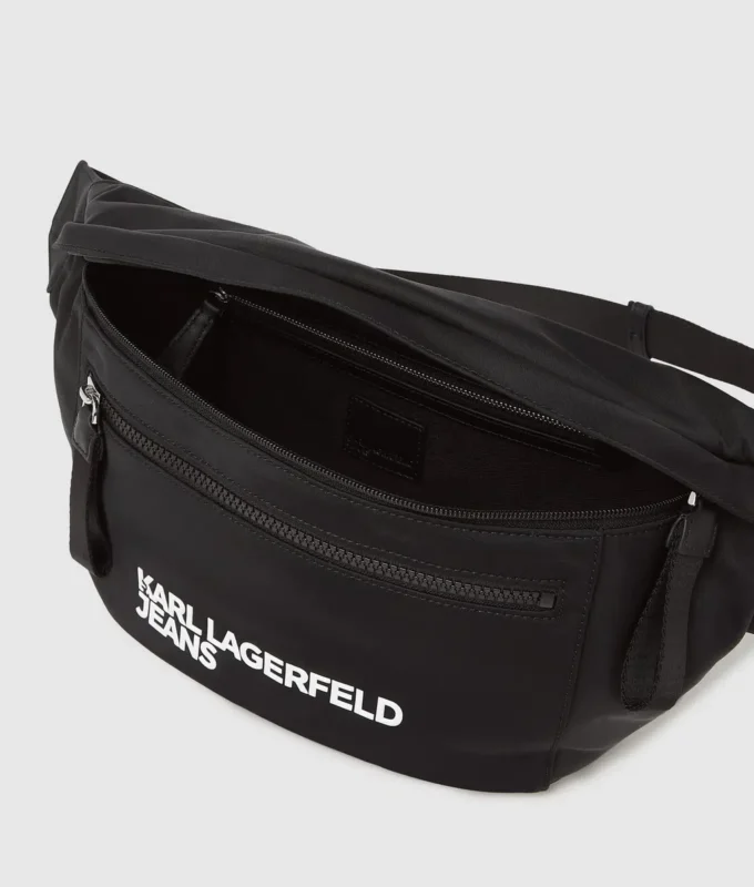 Extra große Gürteltasche mit Logo