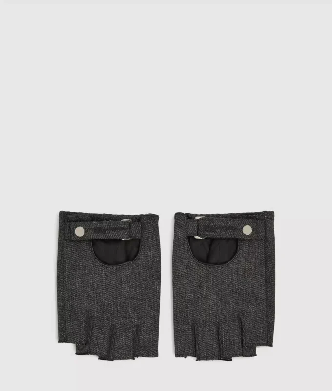 Fingerlose Denim-Handschuhe Fingerlose Denim-Handschuhe