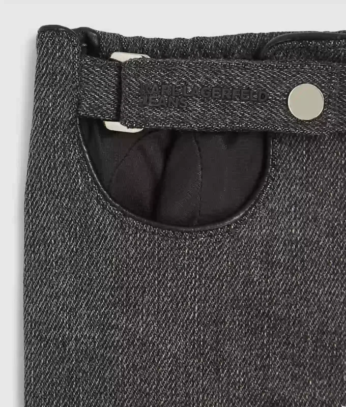 Fingerlose Denim-Handschuhe Fingerlose Denim-Handschuhe