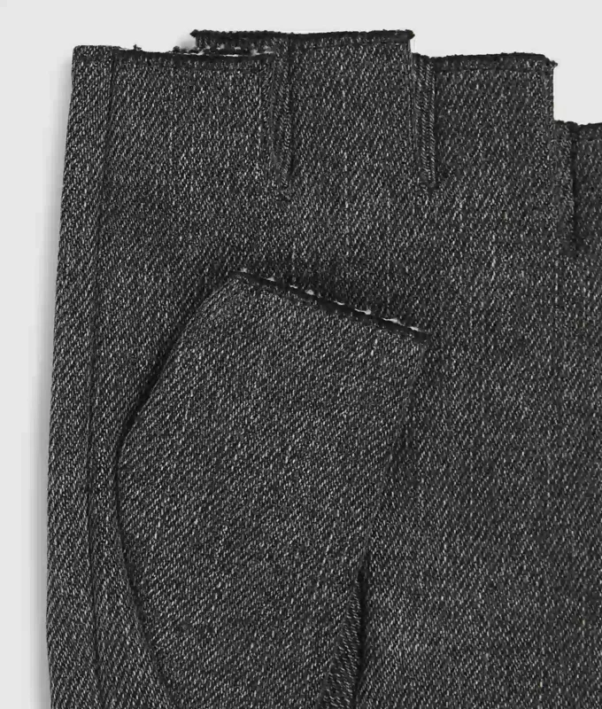 Fingerlose Denim-Handschuhe Fingerlose Denim-Handschuhe