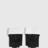 Fingerlose Handschuhe mit Kragen-Detail Fingerlose Handschuhe mit Kragen-Detail