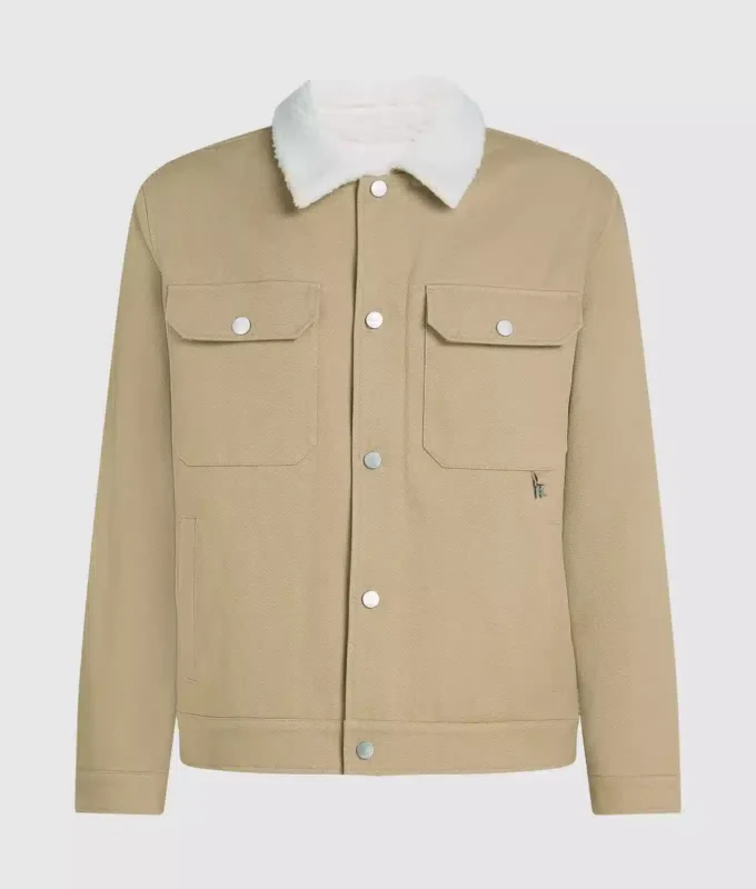 Fleece-Kragenjacke Fleece-Kragenjacke