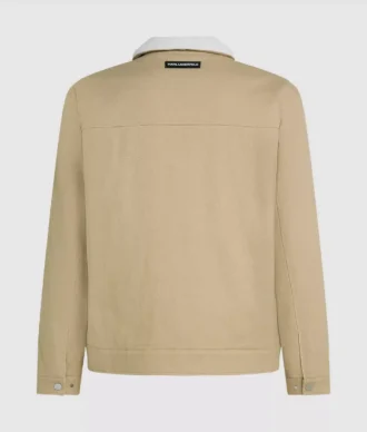 Fleece-Kragenjacke
