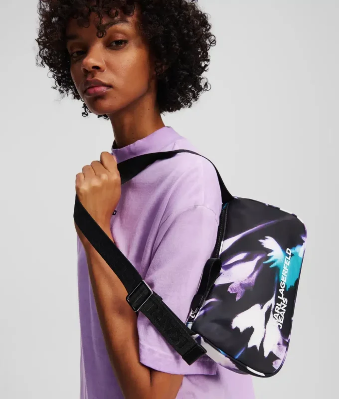 FLORAL NYLON SCHULTERTASCHE FLORAL NYLON SCHULTERTASCHE