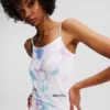 FLORAL-PRINT MESH DRESS FLORAL-PRINT MESH DRESS