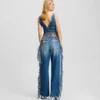 FRANSEN-JEANS MIT ENTSPANNTER PASSFORM FRANSEN-JEANS MIT ENTSPANNTER PASSFORM