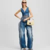 FRANSEN-JEANS MIT ENTSPANNTER PASSFORM FRANSEN-JEANS MIT ENTSPANNTER PASSFORM