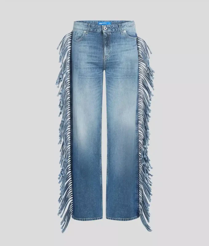FRANSEN-JEANS MIT ENTSPANNTER PASSFORM FRANSEN-JEANS MIT ENTSPANNTER PASSFORM