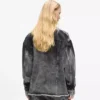 Gebleichte Jeansjacke